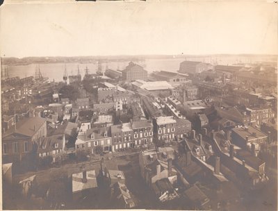 Panorama von Philadelphia, Ost-Südost-Ansicht, 1870 von American Photographer